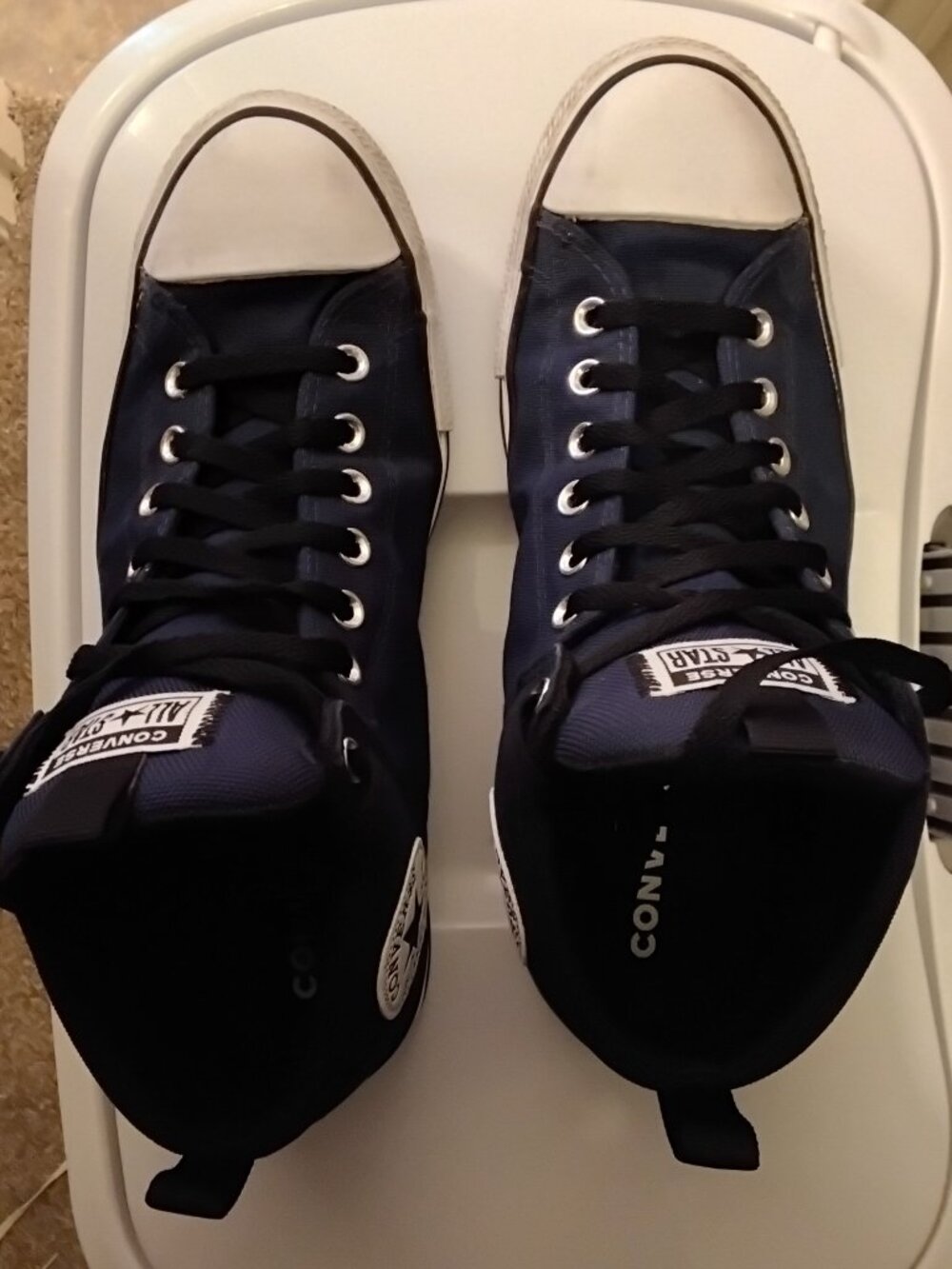 Converse padded ankle basketball shoes